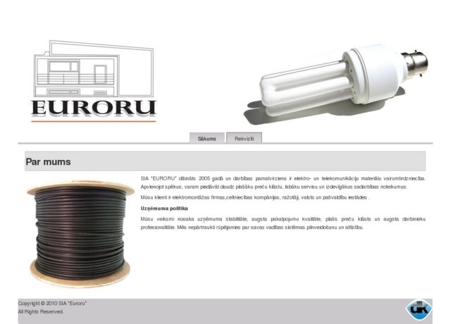 Euroru, SIA